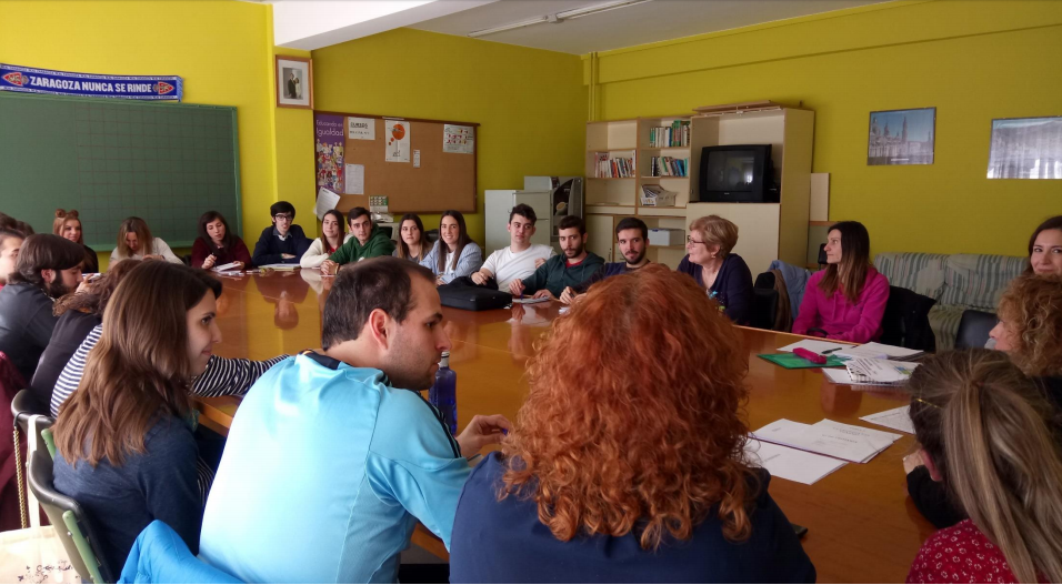 Trabajando grupos interactivos en el colegio Ciudad de Zaragoza