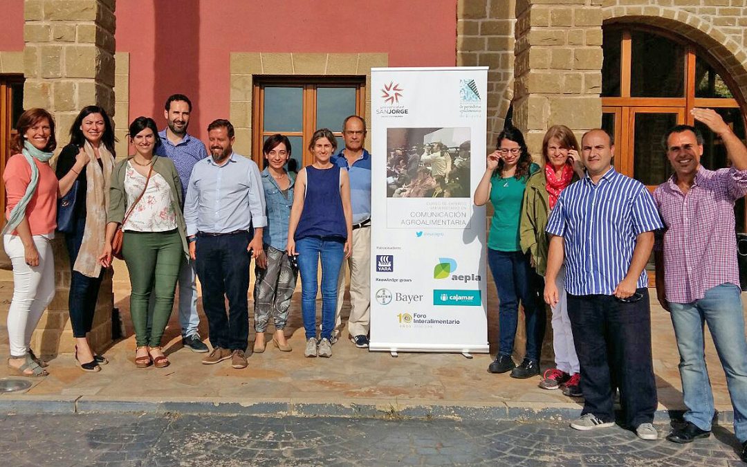 Sesión presencial en Cariñena del curso de Experto en Comunicación Agroalimentaria