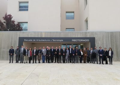 El Círculo Hispano Alemán visita la Universidad San Jorge y conoce el modelo FP++ del Grupo San Valero
