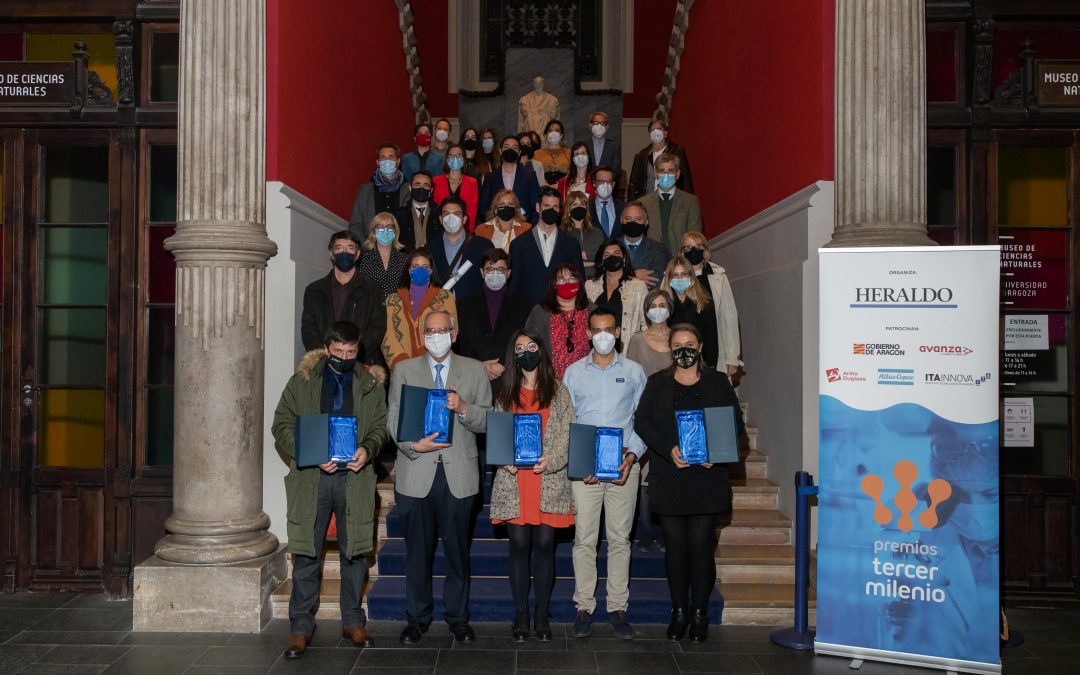 El grupo de investigación SVIT de la USJ, galardonado en los premios Tercer Milenio de Heraldo de Aragón