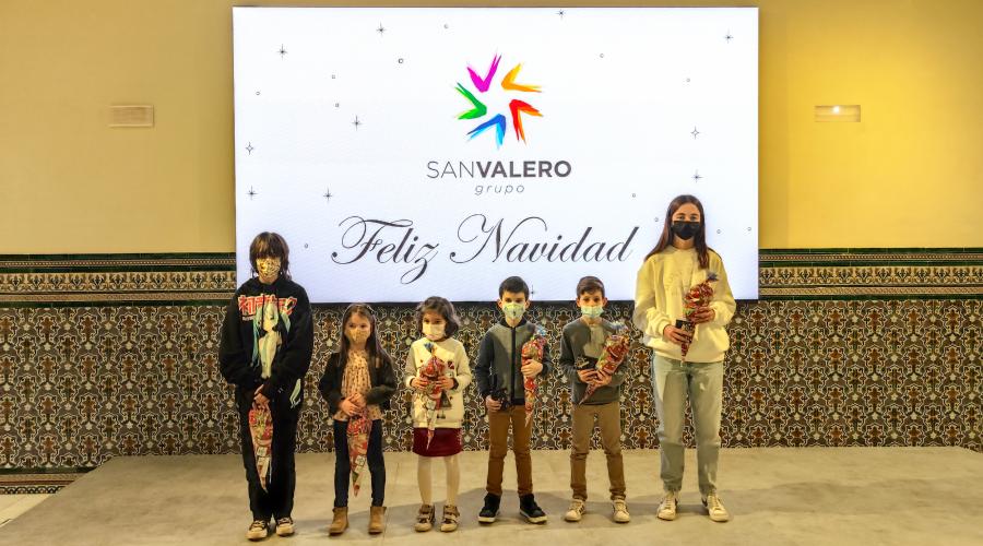Entrega de premios del XIII Concurso de Tarjetas Navideñas del Grupo San Valero