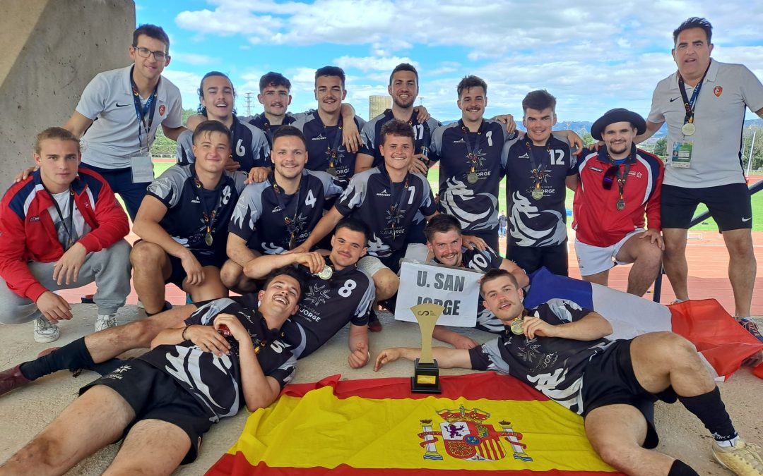 La USJ consigue el oro en los Campeonatos de España Universitarios de Rugby 7