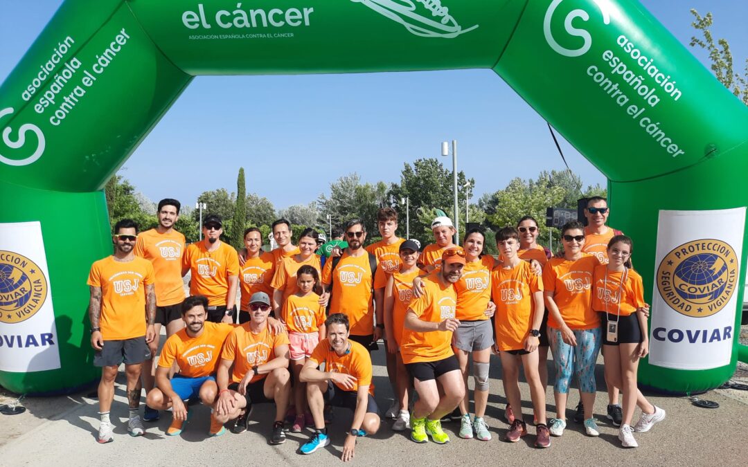 La USJ participa en la marcha contra el cáncer de la Asociación Española contra el Cáncer