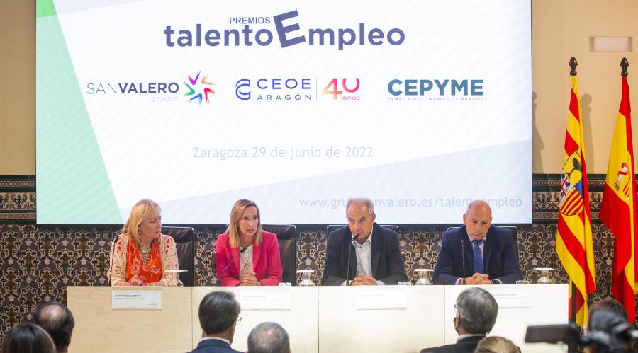 Abierta la convocatoria para la 2ª edición de los premios ‘Talento Empleo Aragón’