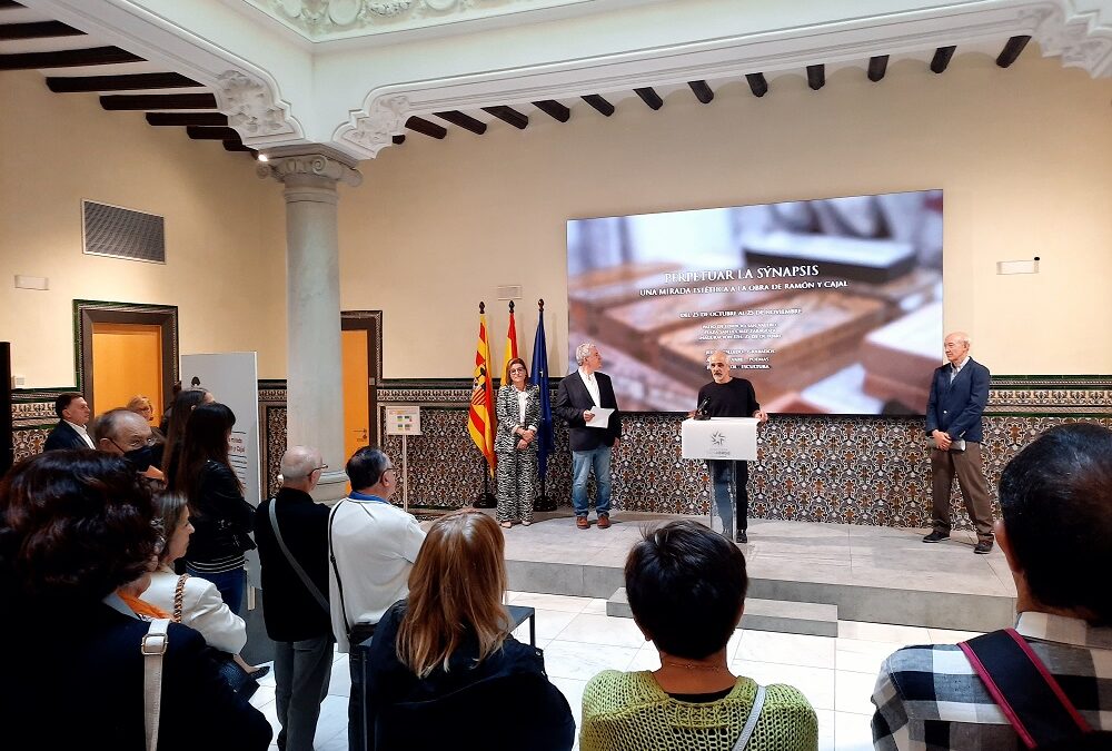 Inauguración de la exposición ‘Perpetuar la sýnapsis: una mirada estética a la obra de Ramón y Cajal’