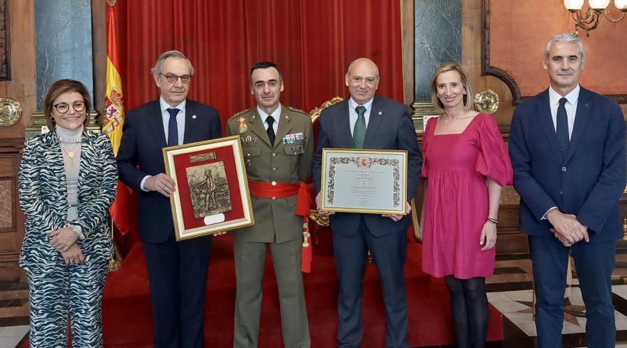 Grupo San Valero distinguido con el Premio General Palafox