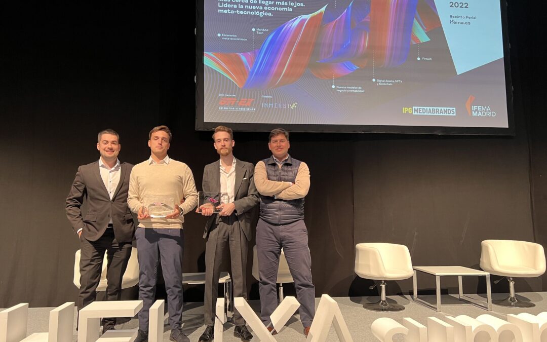 La empresa DeuSens, creada por egresados de Comunicación Audiovisual, consigue dos premios en los Helixa Innovation Awards by Inmersiva XR