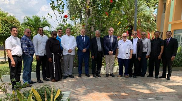El Consejo Episcopal Dominicano se reúne en la sede de Fundosva