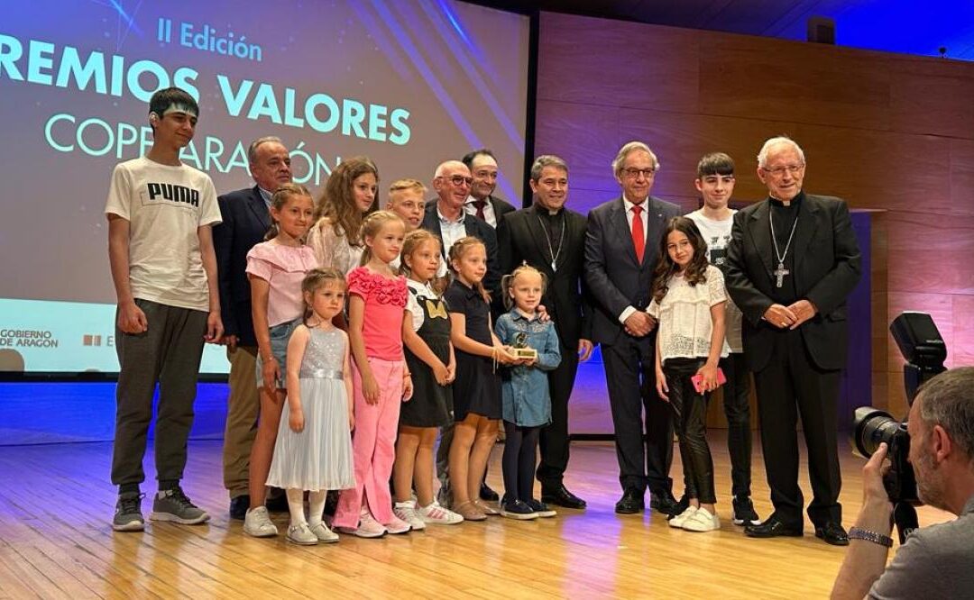 Grupo San Valero entrega el premio “Especial Valores” de Cope al ‘Proyecto Ucrania’