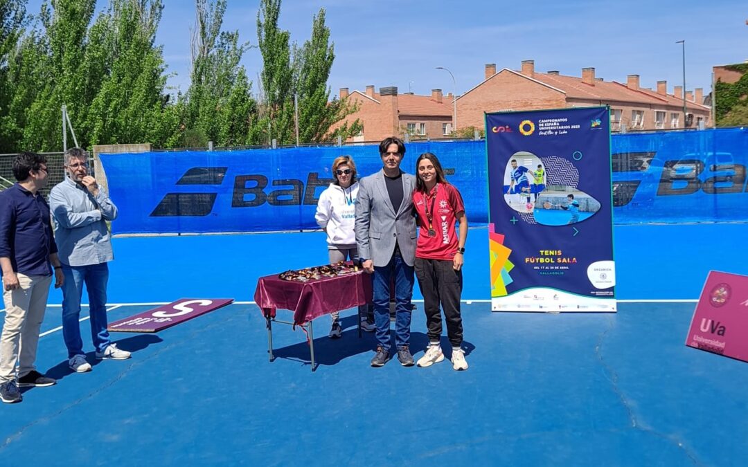 La estudiante Andrea Palazón, bronce en el Campeonato de España Universitario de Tenis