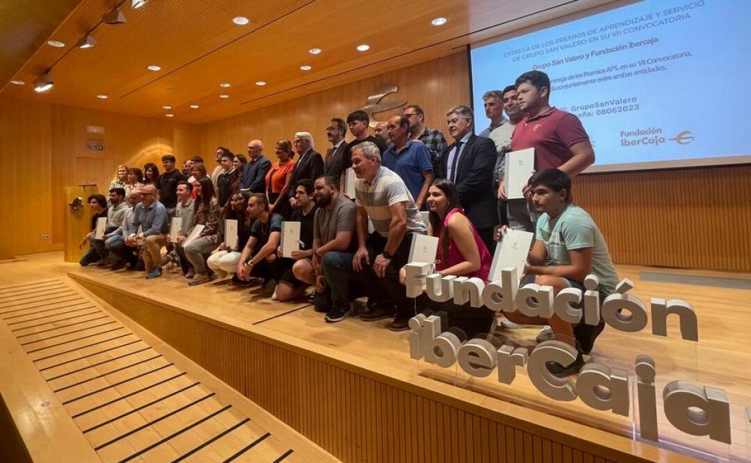 Grupo San Valero y Fundación Ibercaja entregan los premios Aprendizaje y Servicio