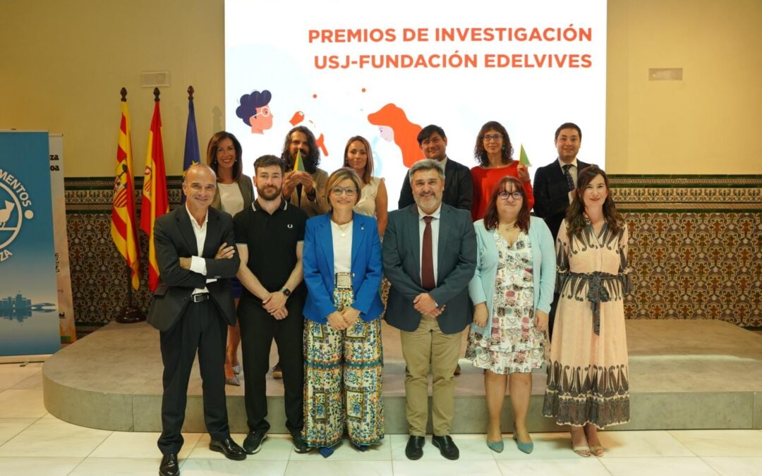 La Universidad San Jorge entrega los Premios de Investigación creados en colaboración con la Fundación Edelvives