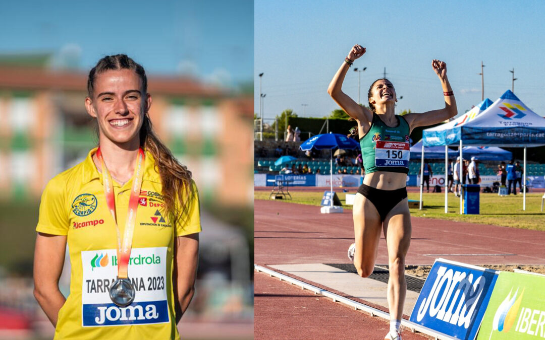 Mireya Arnedillo consigue un oro e Inés Arqued una plata en el Campeonato de España de Atletismo sub-23