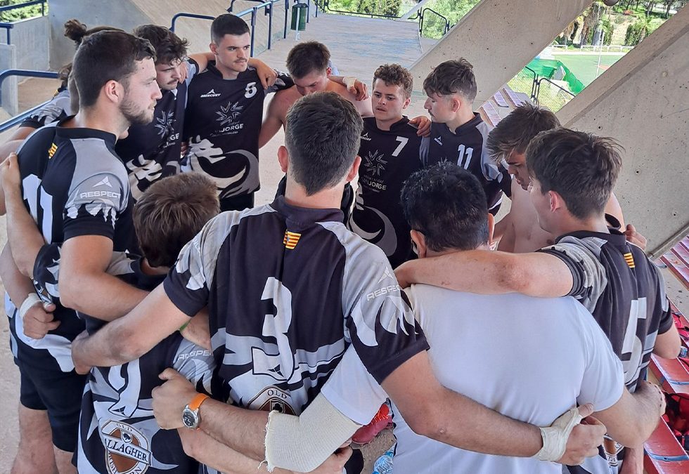 El equipo masculino de rugby 7 de la USJ, preparado para representar a España en el Campeonato Europeo Universitario