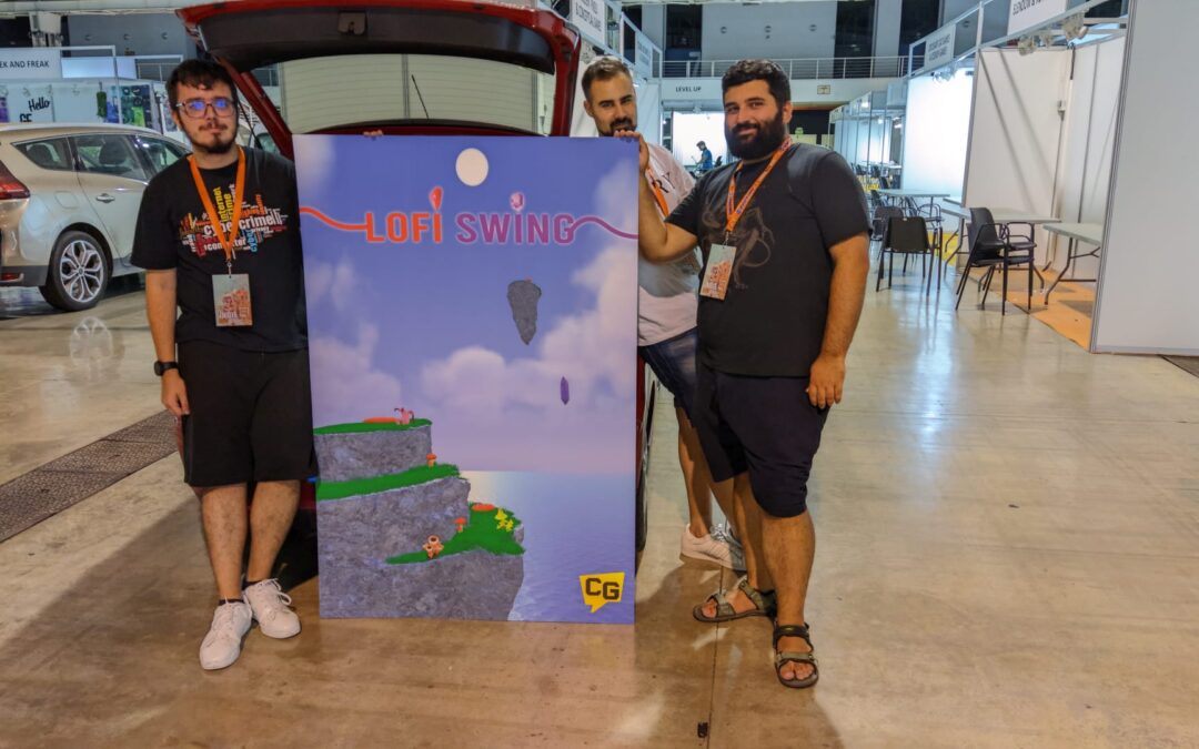 Un grupo de alumnos de la USJ participan en la Indie Dev Day, una de las ferias del videojuego más importante de España