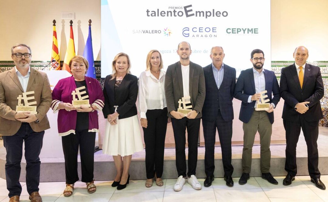 Profand Zaragoza, Inter Ingeniería, Bambam Comunicación y Centro de  Solidaridad Zaragoza, reciben los premios ‘Talento Empleo Aragón’ 2023