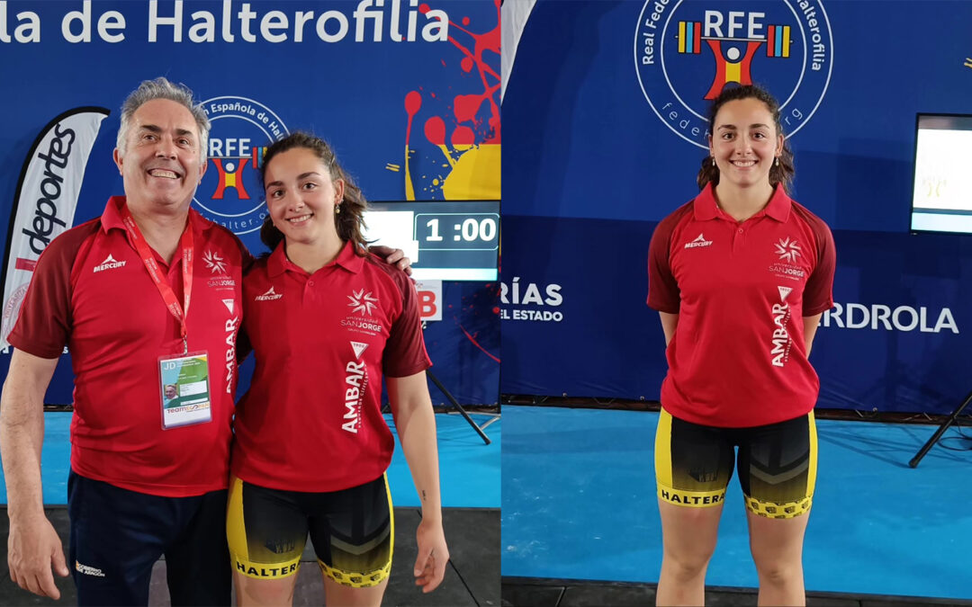 La estudiante Sara Djodeyre, cuarta en el Campeonato de España Universitario de Halterofilia