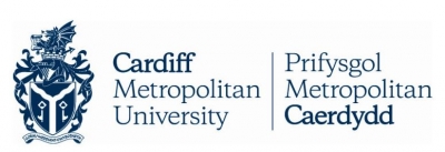 Logo Cardiff Metropolitan University Logo de la universidad colaboradora Cardiff Metropolitan University