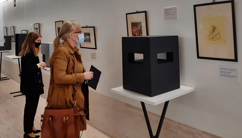 Inauguración de la exposición 'Almas gemelas', comisariada por Carlos García Lahoz