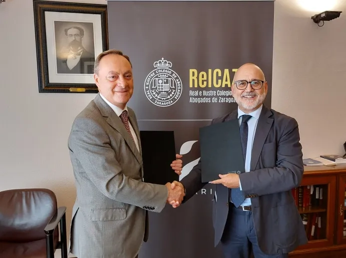 La Universidad San Jorge firma un nuevo convenio de colaboración con el Real e Ilustre Colegio de Abogados de Zaragoza