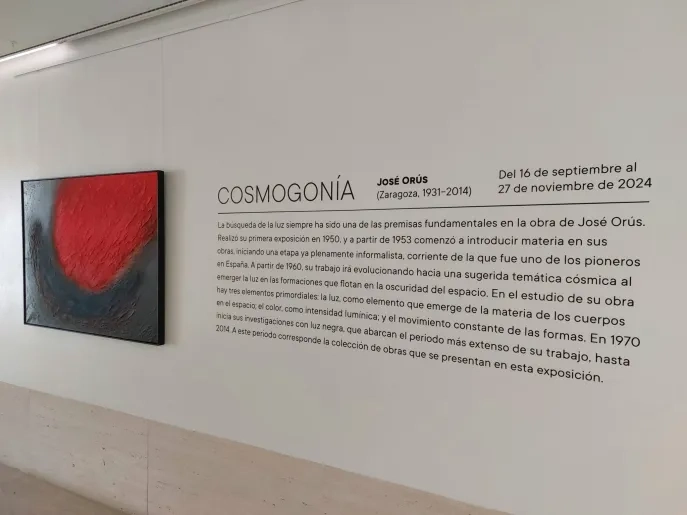 Exposición «Cosmogonía», del reconocido pintor zaragozano José Orús