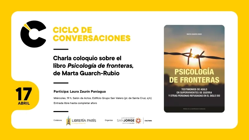 Charla-coloquio sobre el libro Psicología de fronteras, de Marta Guarch-Rubio