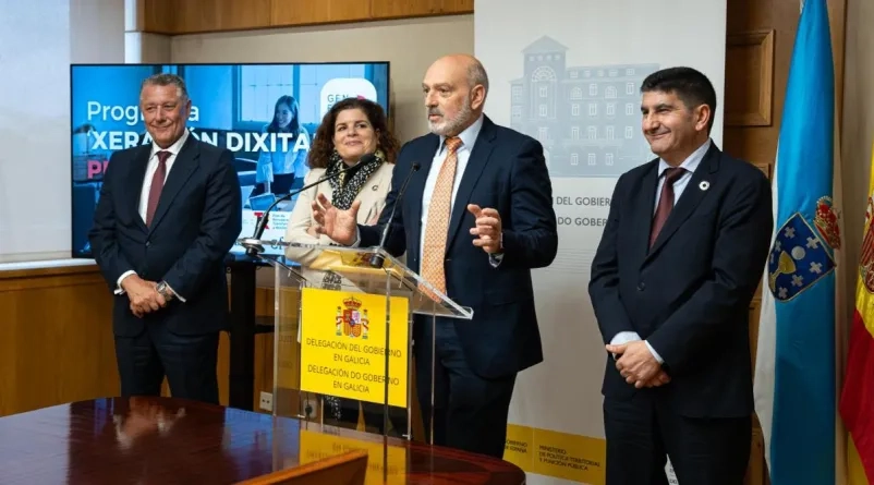 Grupo San Valero presenta en Galicia, junto a CESUGA y EF Business School, el programa ‘Generación Digital Pymes III’