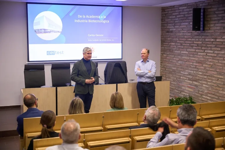 Carlos Genzor, consejero delegado de Certest Biotec, comparte su experiencia empresarial en las conferencias Business Experience