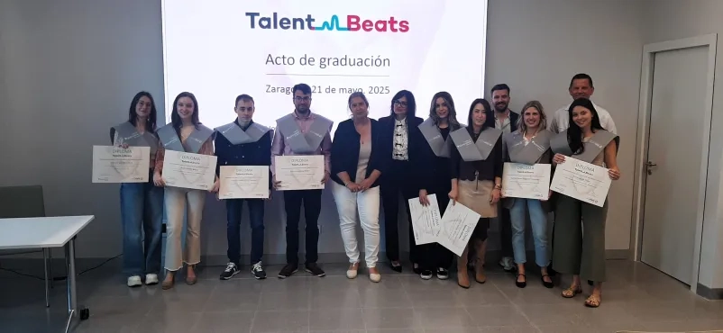 Ocho alumnos del Enfermería completan el programa de prácticas Talent Beats de la Universidad San Jorge y Quirón Salud