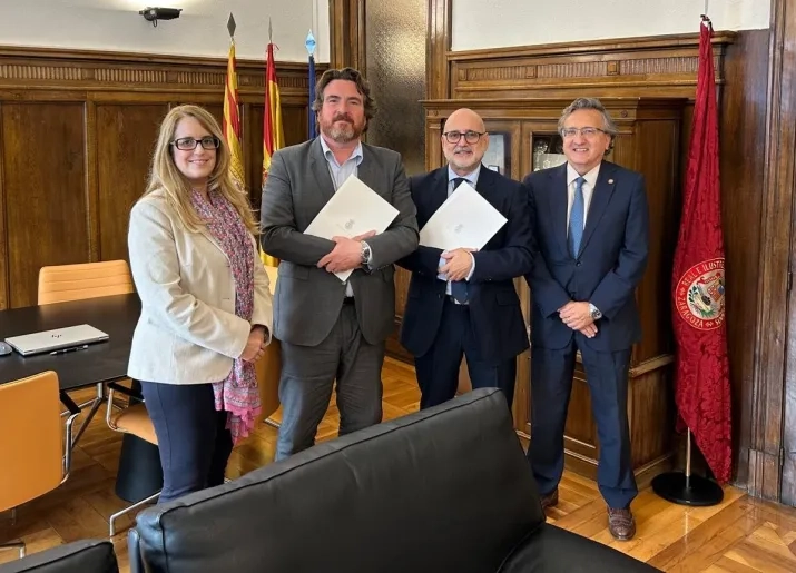La Universidad San Jorge y el Real e Ilustre Colegio de Abogados de Zaragoza colaborarán para desarrollar iniciativas conjuntas de interés común 