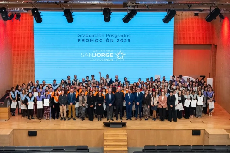 La Universidad San Jorge celebra la ceremonia de graduación de más de 600 alumnos de posgrado 