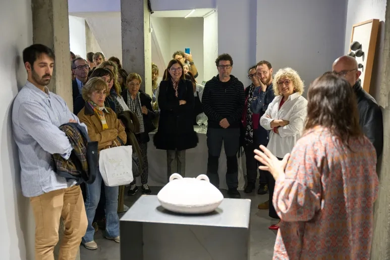 Inauguración de la muestra Call for artists con la participación de los seis artistas seleccionados