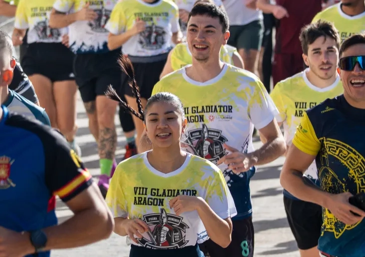 Jesús Torralba y Marta Millaruelo, ganadores de la Gladiator AWS USJ 2025