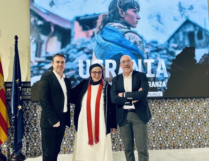La religiosa Lucía Caram da voz al pueblo ucraniano con el documental “Ucrania. Resistencia y Esperanza”