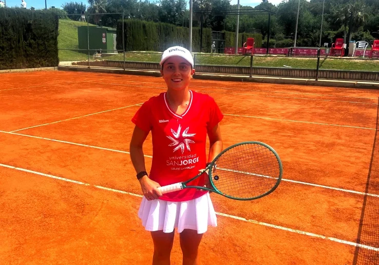 La alumna Andrea Palazón se proclama subcampeona de España Universitaria de tenis
