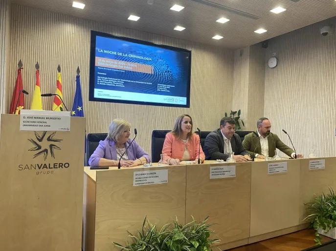 La Noche de la Criminología reúne en Zaragoza a profesionales y expertos para reflexionar sobre el presente y futuro de la disciplina