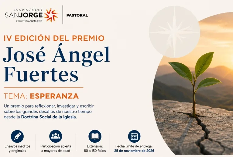 La Universidad San Jorge lanza la cuarta edición del Premio José Ángel Fuertes