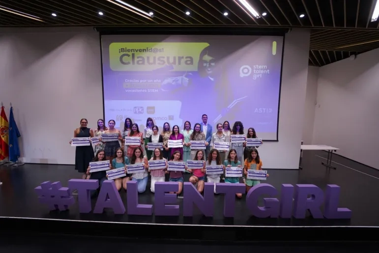 El programa de talento femenino científico-tecnológico STEM Talent Girl clausura su segunda edición en Zaragoza 
