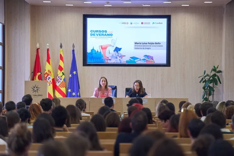 La Universidad Complutense de Madrid y la Universidad San Jorge inauguran sus Cursos de Verano centrados en los grandes retos de la educación, la tecnología y la salud