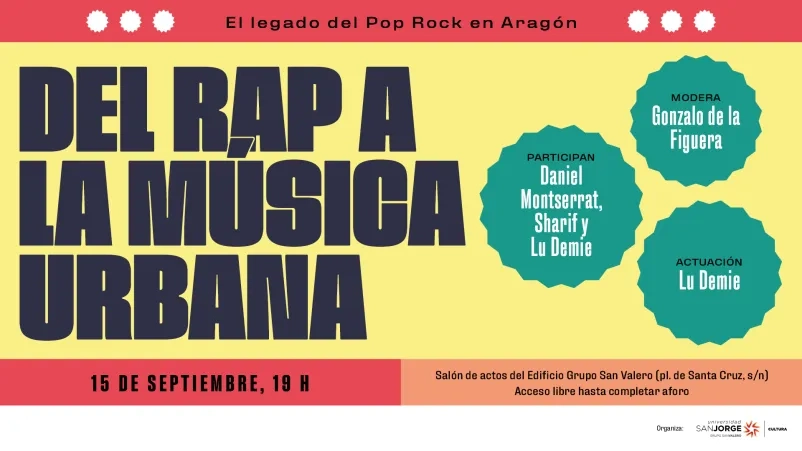 Legado del pop rock en Aragón. Del rap a la música urbana