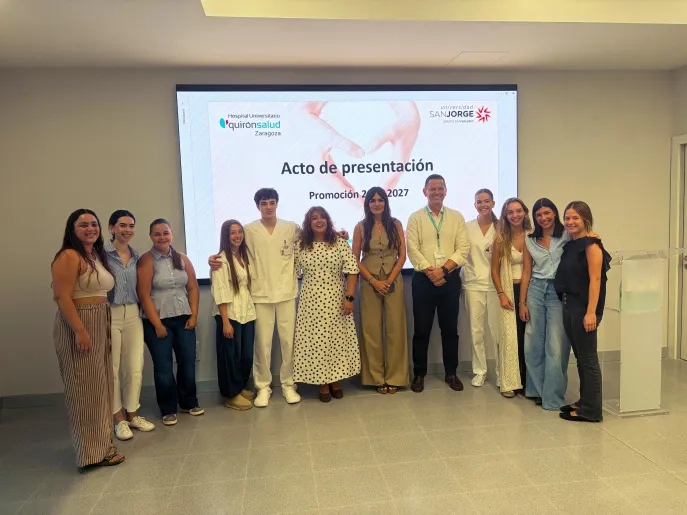Once alumnos de Enfermería de la USJ se incorporan al programa Talent Beats de Quirónsalud