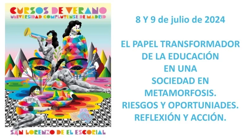 Los próximos días 8 y 9 de julio tendrá lugar en San Lorenzo del Escorial los cursos de verano del Grupo San Valero