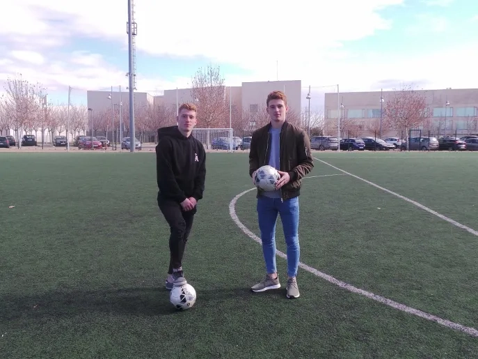 David y Carlos Vicente, deportistas de alto rendimiento y estudiantes universitarios