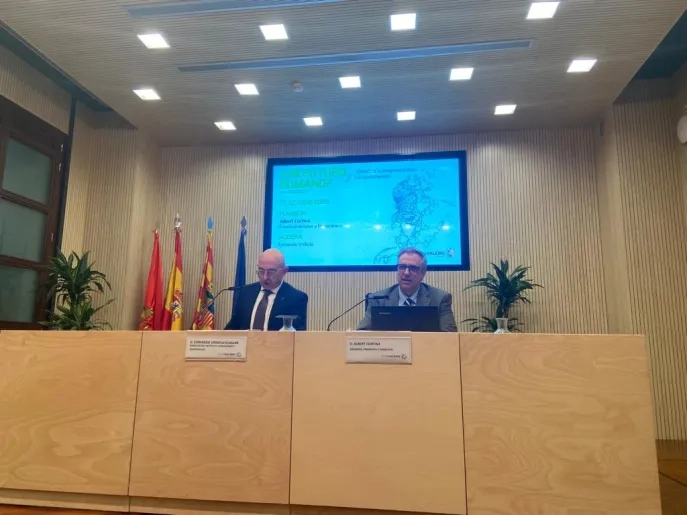 Albert Cortina presenta el concepto de Novaceno en la última sesión del ciclo del Grupo San Valero “¿Un futuro humano?”