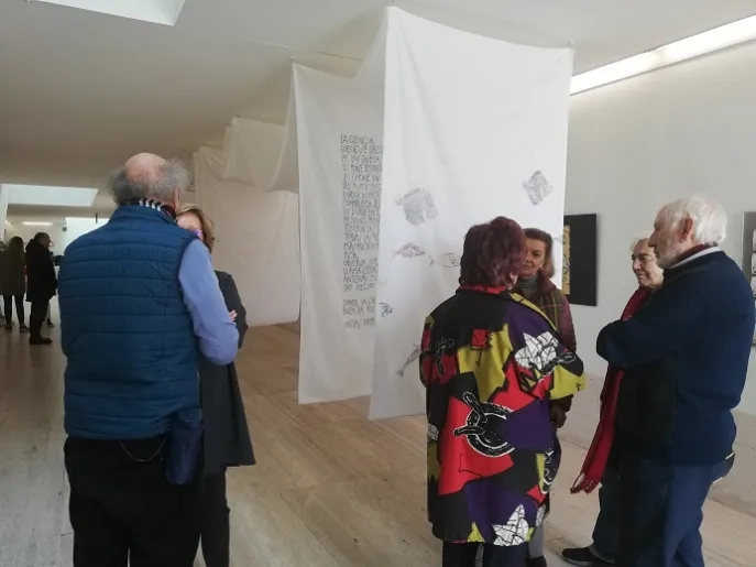 El Servicio de Actividades Culturales inaugura la exposición de Belén Gómez "Los trabajadores del mar"