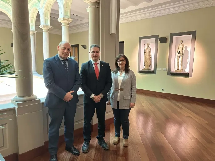 Fernando Sánchez Campos, rector de la Universidad Católica de Costa Rica, visita el Grupo San Valero y la Universidad San Jorge