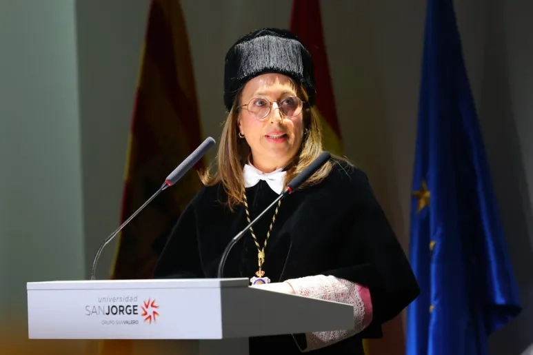 La Universidad San Jorge celebra el acto oficial de investidura de Silvia Carrascal como rectora