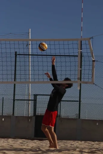 La USJ gana el Campeonato de Aragón Universitario de Voley Playa en la categoría masculina