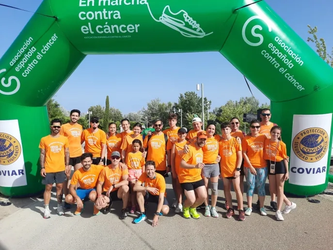 La USJ participa en la marcha contra el cáncer de la Asociación Española contra el Cáncer