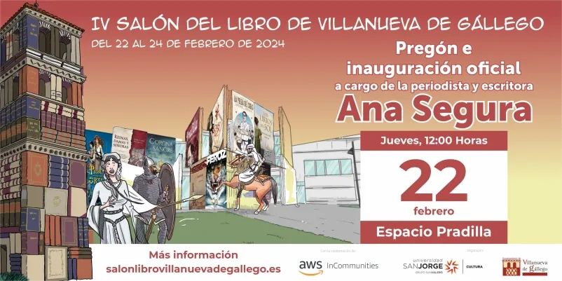 El Salón del Libro de Villanueva de Gállego celebra su cuarta edición